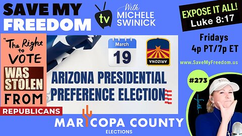 #273 Republicans Had Their VOTES STOLEN In The Maricopa County PPE Last Tuesday Because They Were CHANGED To Independents & THEY DIDN’T MAKE THE CHANGE! WTF AZ? Why Don’t The Legislators or Candidates Give A Crap?