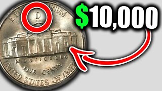 CHECK YOUR JEFFERSON NICKELS FOR THESE RARE COINS WORTH MONEY!! 1944 SILVER NICKEL VALUE