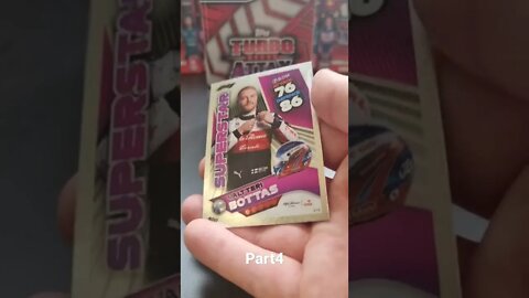 Topps Turbo Attax 2022 F1 Formula1 epic trading card opening best exclusive unboxing