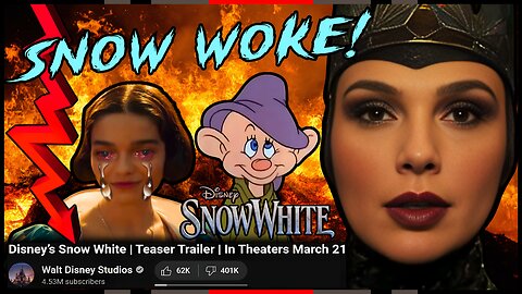 Rachel Zegler DESTROYED in Snow White Trailer! Disney is DOOMED!