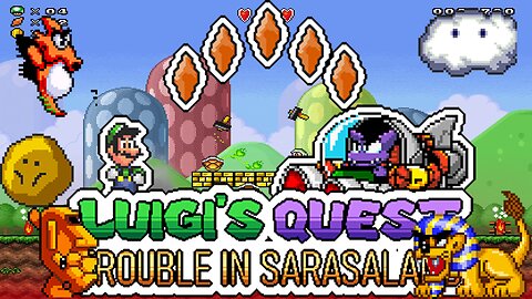 LUIGI'S QUEST: Trouble in Sarasaland [Super Mario Bros X]