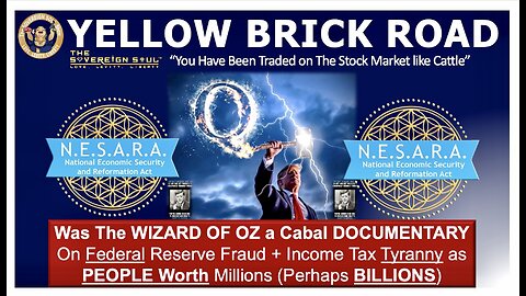 Is Wizard of Oz a Documentary 4 [DS] FIAT Currency, Income Tax Slavery by Countries as Corporations