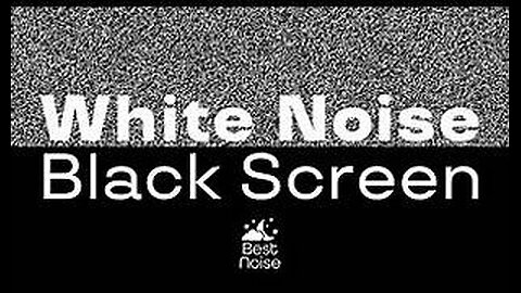WHITE NOISE FOR SLEEPING BABIES 10 HOURS BLACK SCREEN