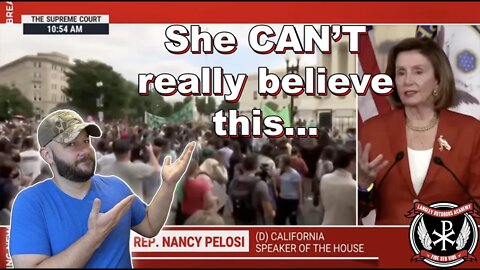 EPIC FAIL: Pelosi emotionally compares Gun Rights to Roe... This Dem talking point is DOA...