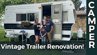 Vintage Trailer Renovation - Full Overview