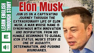 Elon Musk: A Journey to the Stars