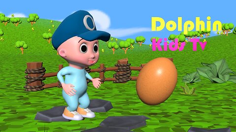Humpty Dumpty sat on a wall | Nursery Rhymes & Kids Songs | Dolphin Kids Tv
