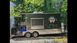 Fully-Equipped 2019 - 8.5' x 14' Barbecue Food Trailer with 6' Porch for Sale in North Carolina