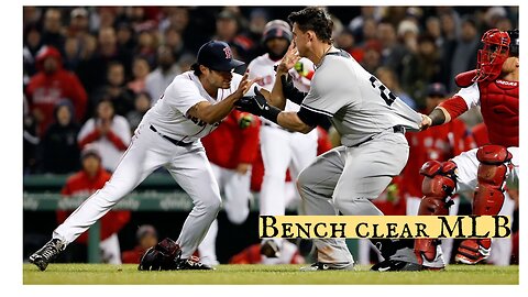 MLB Best benches clear ever (Angry moments)