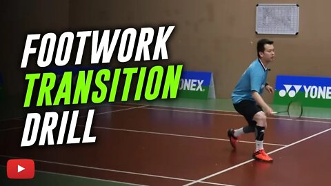 Badminton Footwork Tips - Transition Different Directions - Coach Kowi Chandra (Subtitle Indonesia)