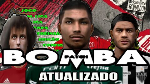 BOMBA PATCH 2022 PS2 WINNING ELEVEN 10 ATUALIZADO NOVEMBRO EDITOR BY VILIMAR