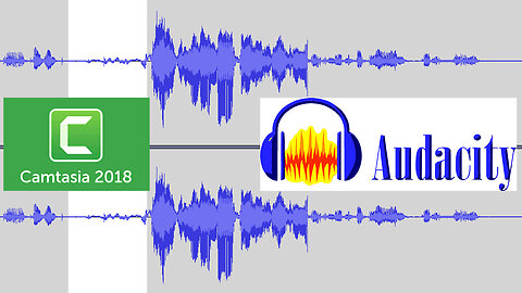 ♫ Audacity Background Noise Removal & Camtasia Video and Audio Merging