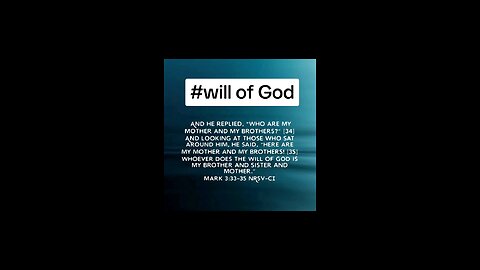 will of God #brother #sister #bibleverseoftheday📖😇 #Bible #biblebuild