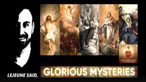 PrayU | The Holy Rosary | Glorious Mysteries | Sacred Heart Theme