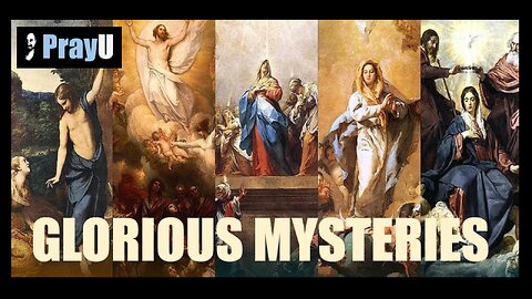 PrayU | The Holy Rosary | Glorious Mysteries | Sacred Heart Theme