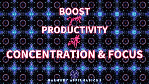 Skyrocket Your Focus in Just 10 Days: The Ultimate Positive Affirmations for Peak Productivity 🎧