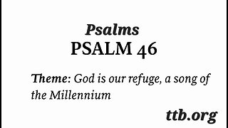 Psalm Chapter 46 (Bible Study)