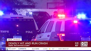 Deadly hit-and-run crash in Tempe