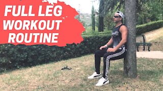 Full Leg Workout Routine | CALISTHENICS