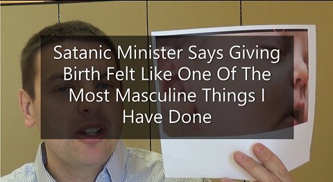 Satanic Minister Says Giving Birth Felt LIke One Of the Most Masculine Things I Have Done