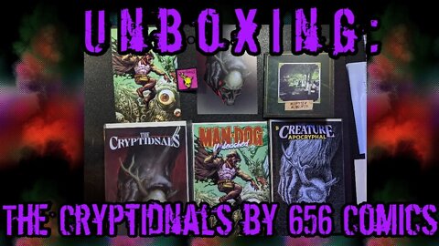 Unboxing: The Cryptidnals by 656 Comics