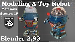 Modeling A Toy Robot, Materials, Session 19