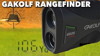 You can use this Golf Range Finder for Hunting and Target Shooting - Gakolf 650 Laser Rangefinder