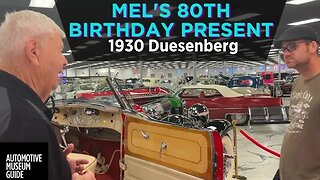 Mel's 1930 Duesenberg at Martin Auto Museum