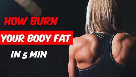 5 min home Workout to remove belly fat and whole body fat !