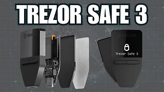 TREZOR SAFE 3 - Conheça o novo modelo lançada pela Trezor!