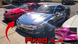 Why Wrap is Better Than Paint | Kevin Nguyen Busted Lip | VR4 Valve Stem Seals FIXED!