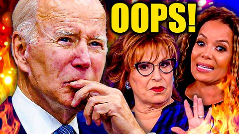 The View Is PANICKING as Biden HUMILIATED in East Palestine!!!