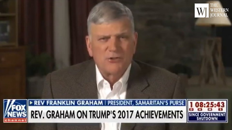 Franklin Graham: Donald Trump Is Defending Christian Faith More Than Any President in My Lifetime