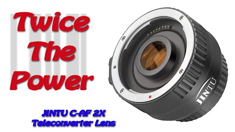 JINTU C-AF 2X Teleconverter Lens Unboxing