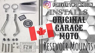 Episode 11 - Original Garage Moto Rear Shock Resevoir Mount Installation