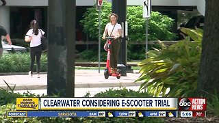 Clearwater considering electric scooter pilot program