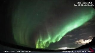 Northern Lights-Sodankylä, Finland 🌟 12/19/22 01:06