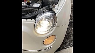 Replacing a Fiat 500 Headlight Connector