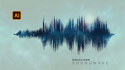 How To Create Graphic Equalizer Soundwave In Adobe Illustrator Tutorial