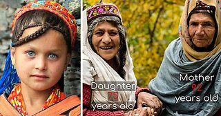 According to some sources the Hunza people can even live up to 180 years