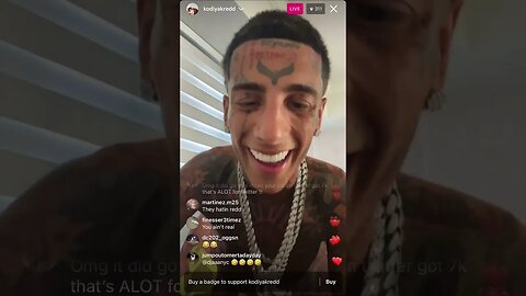 Island Boy KodiyakRedd Gets Aggressive In & Forth With HATER, UnexpectedTurn *IG LIVE* 22.03.23.