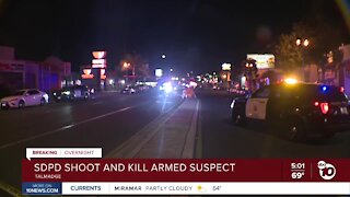 San Diego Police shoot, kill armed suspect