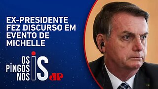 Bolsonaro chora ao falar do momento difícil para os brasileiros