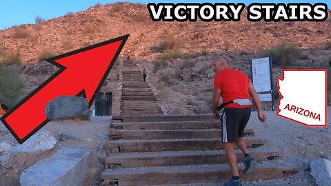 LOST FRIEND Hiking Victory Stairs in Arizona
