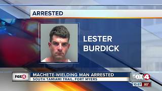 Machete - Wielding Man Arrested