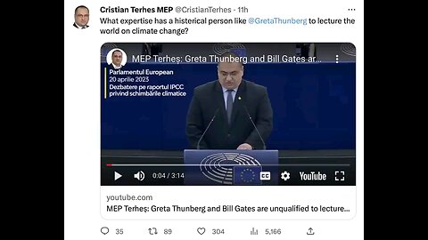 Christian Terhes destroys climate change agenda 2030