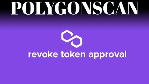 🚨 Polygon Compromised? How to revoke token approvals