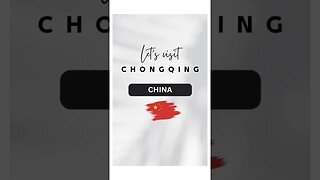 Travel to Chongqing ♥️ #shorts #travel #tiktok #asmr #china