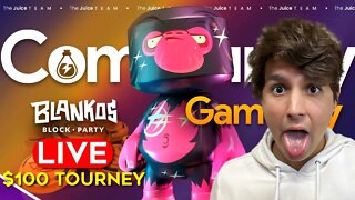 $100 TOURNAMENT! BLANKOS BLOCK PARTY GAMEPLAY