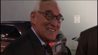 Roger Stone has no comment outside West Palm Beach fundraiser